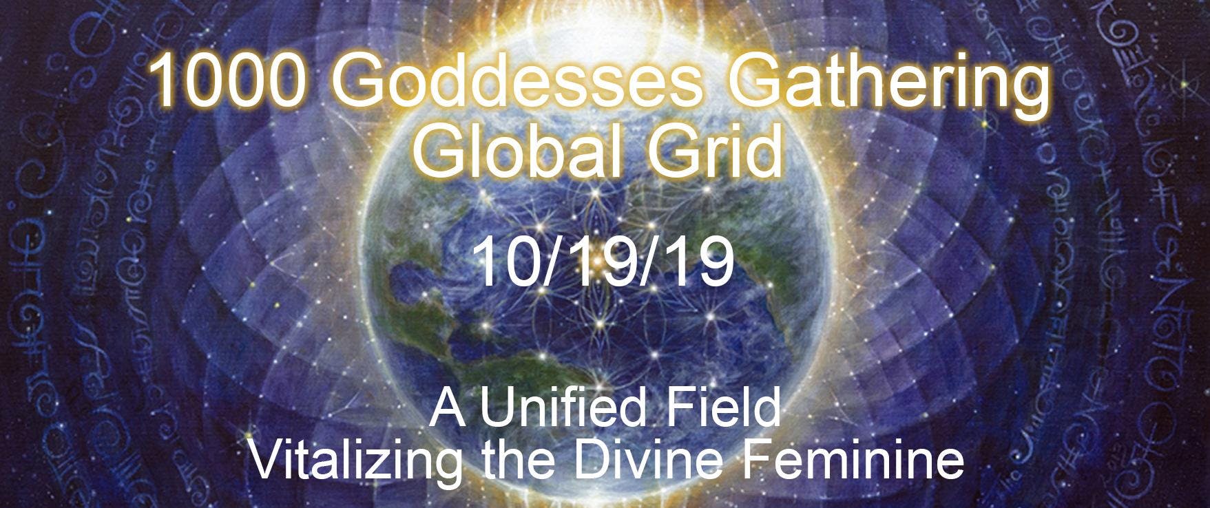 1000 Goddesses Gathering Global Grid