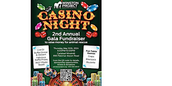 Casino Night Gala Fundraiser