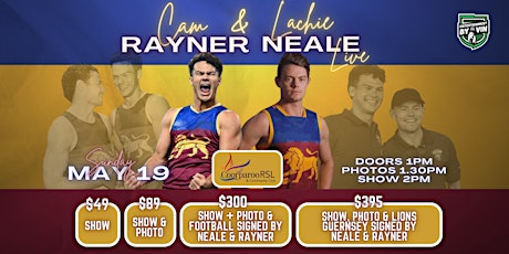 Cam Rayner & Lachie Neale LIVE!