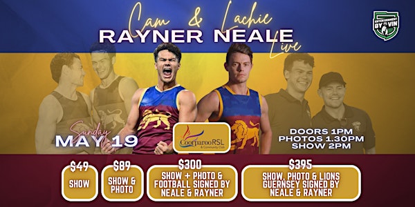 Cam Rayner & Lachie Neale LIVE!