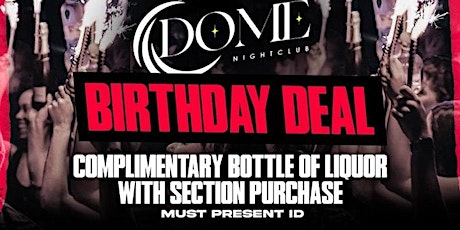 DOME  NIGHT CLUB EVERYONE FREE B4 11 281-753-1498 FOR SECTIONS