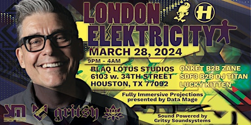 Imagen principal de LONDON ELEKTRICITY - HOUSTON - MARCH 28