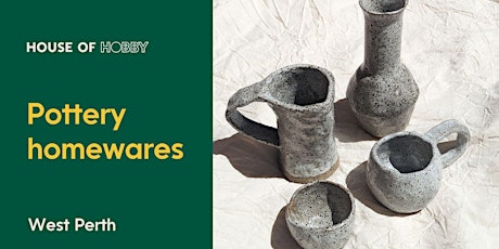 Pottery Hand building - Mugs & Vases