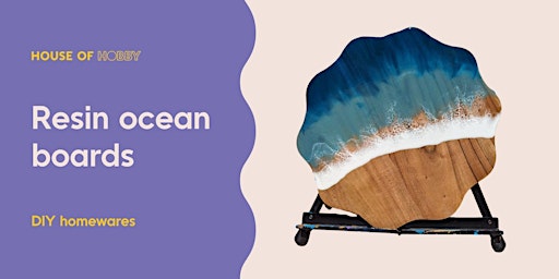 Imagem principal de Resin Ocean Boards & Coasters