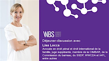 Genève - Déjeuner avec Lisa Locca, avocate aux multiples facettes primary image