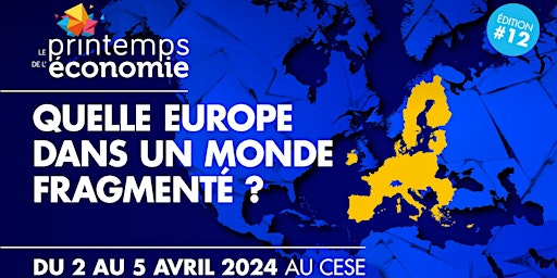 12e Printemps de l'économie au Conseil Economique Social & Environnemental primary image