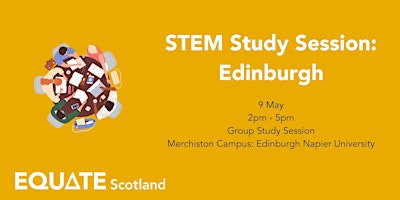 Hauptbild für STEM Study Session: Edinburgh