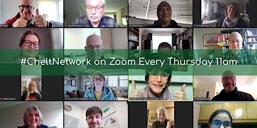 Imagem principal de #CheltNetworking - Online Networking via Zoom