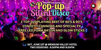 POPUP SILENT DISCO - 80'S VS 90'S - NORWICH primary image