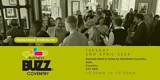 Business Buzz In Person Networking - Coventry primary image