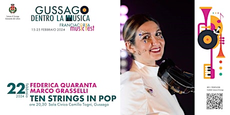 Federica Quaranta e Marco Grasselli in "Ten Strings in Pop"  primärbild