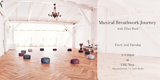 Imagem principal de Musical Breathwork Journey with Elias Doré (extended)