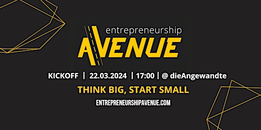 Hauptbild für Entrepreneurship Avenue 2024 Kickoff