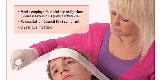Level 3 First Aid at Work Course Re qualification primary image
