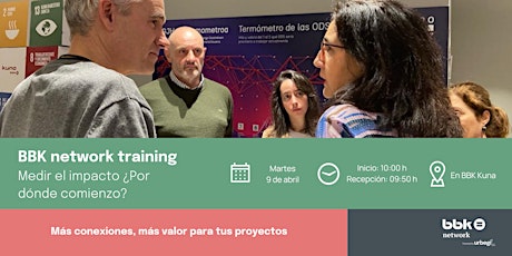 BBK network training: Medir el impacto de tu org. ¿Por dónde comienzo?