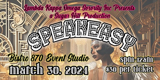 Lambda Kappa Omega Sorority, Inc. Speakeasy  primärbild