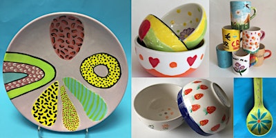 Homeware pottery design with Crazy glazing primary image