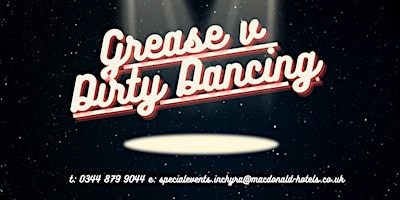 Immagine principale di Grease v Dirty Dancing Tribute Night 