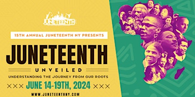 Primaire afbeelding van 15th Annual Juneteenth Festival Summit | FREE Festival & Concert in BKLYN