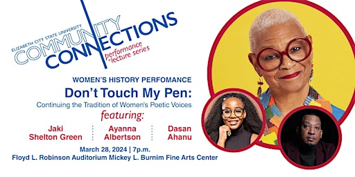 Image principale de "Don't Touch My Pen: Continuing the Tradition of Women's Poetic Voices"