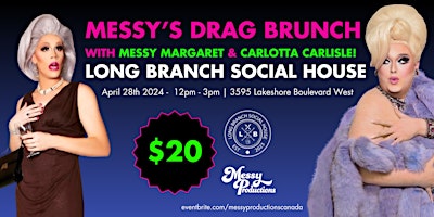 Imagem principal do evento Messy's Drag Brunch @Long Branch Social House