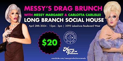 Immagine principale di Messy's Drag Brunch @Long Branch Social House 