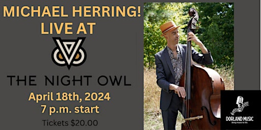 LIVE MUSIC with Michael Herring hosted by Dorland Music & The Night Owl primary image