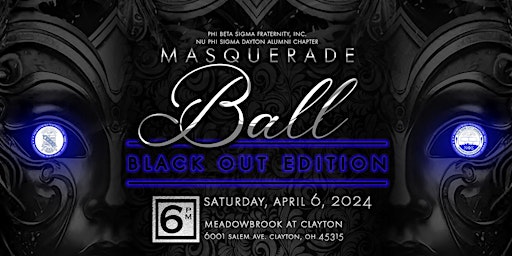 Imagen principal de 2024 Masquerade Ball: Black Out Edition