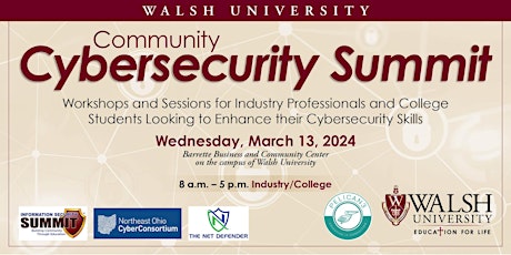 2024 Community Cybersecurity Summit primary image