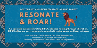 Imagen principal de Resonate & Roar - April 12, 2024