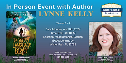 Imagem principal do evento In Person Author Event with Lynne Kelly