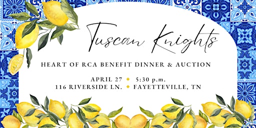 Imagem principal do evento 2024 Heart of RCA Benefit Dinner & Auction
