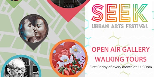 Imagem principal do evento SEEK Mural Walking Tour | July