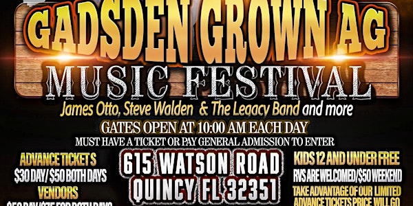 Gadsden Grown AG Music Festival