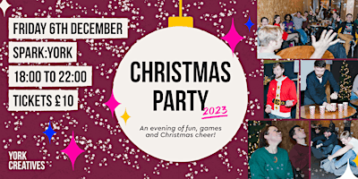 Imagem principal do evento York Creatives Christmas Party 2024!