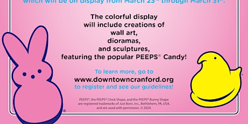 Imagen principal de 2024 Downtown Cranford Peeps-Tacular!