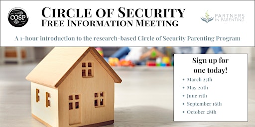 Hauptbild für Circle of Security Information Meeting