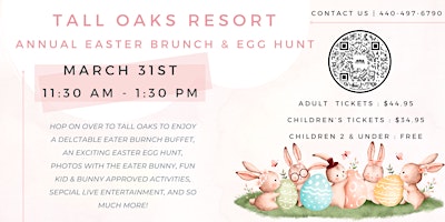 Hauptbild für Tall Oaks Signature Event | Annual Easter Brunch & Egg Hunt