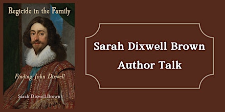 Sarah Dixwell Brown Author Talk at Rugby Library