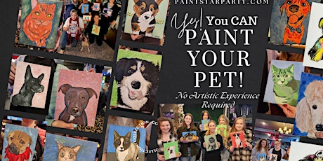 Paint Your Pet at Taphouse Guildford-Sunday Funday afternoon primary image