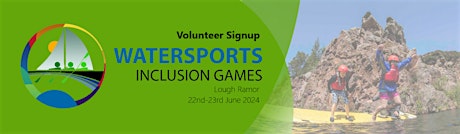Hauptbild für Watersports Inclusion Games 2024 - Volunteer Signup