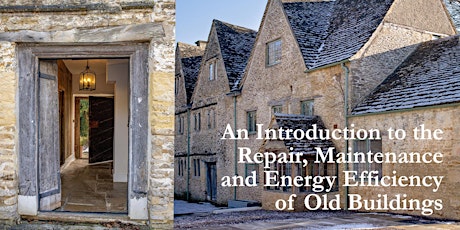 The Repair, Maintenance and Energy Efficiency of Old Buildings