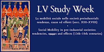 LV Settimana di Studi - LV Study Week primary image