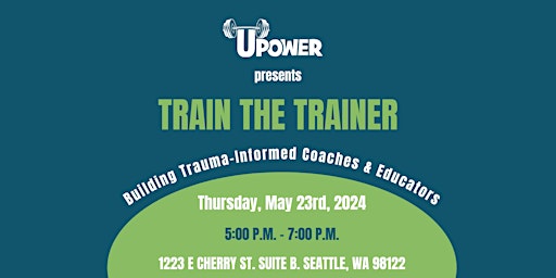 Imagem principal do evento Train the Trainer - Building Trauma Informed Coaches & Educators