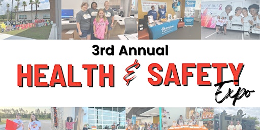 Immagine principale di 3rd Annual Health and Safety Expo- Vendor Registration 