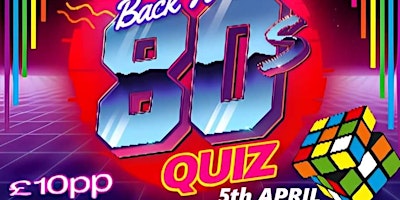 Imagem principal do evento 80s Charity Quiz Night