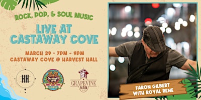 Imagen principal de Faron Gilbert with Royal Rene  | Rock & Pop Covers LIVE at Castaway Cove!