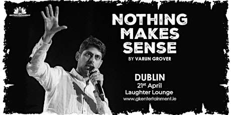 Varun Grover Live in Dublin primary image