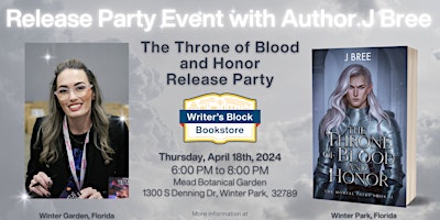Release Party with Author J Bree primary image