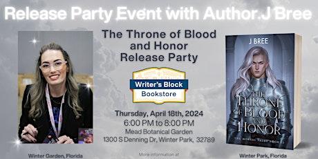 Release Party with Author J Bree